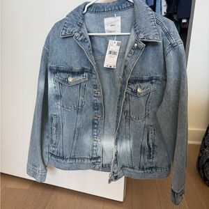 Mango oversized Denim Jacket